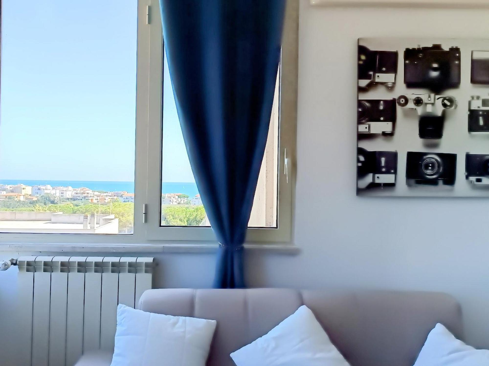 Attico Di Design Vista Mare Apartment Santa Marinella Exterior photo